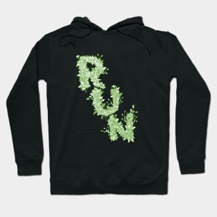 Run Green Hoodie